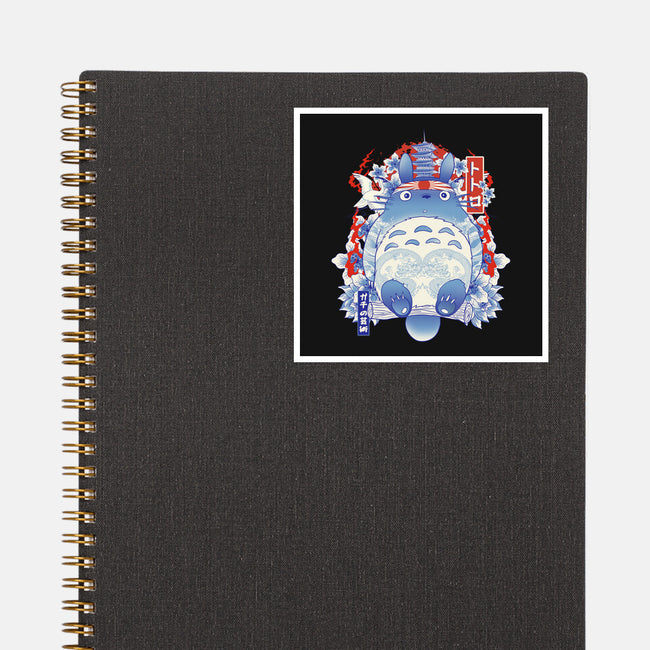 Totoro Porcelain-None-Glossy-Sticker-gaci