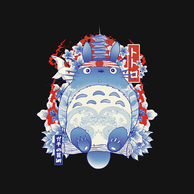 Totoro Porcelain-Unisex-Basic-Tank-gaci
