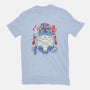 Totoro Porcelain-Unisex-Basic-Tee-gaci