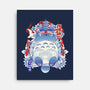 Totoro Porcelain-None-Stretched-Canvas-gaci