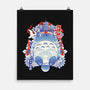 Totoro Porcelain-None-Matte-Poster-gaci
