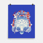 Totoro Porcelain-None-Matte-Poster-gaci