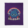 Everything I Love Is Illegal-None-Fleece-Blanket-RoboMega
