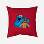 Monstrous Surprise-None-Removable Cover-Throw Pillow-Raffiti