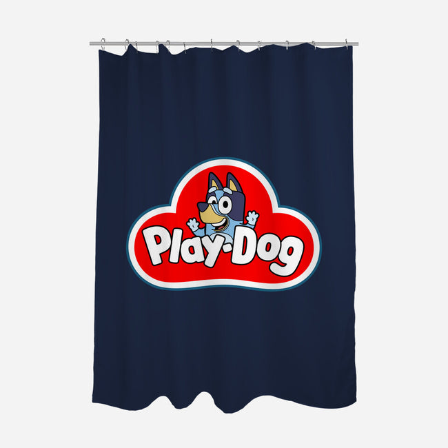Play-Dog-None-Polyester-Shower Curtain-Boggs Nicolas