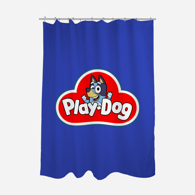 Play-Dog-None-Polyester-Shower Curtain-Boggs Nicolas