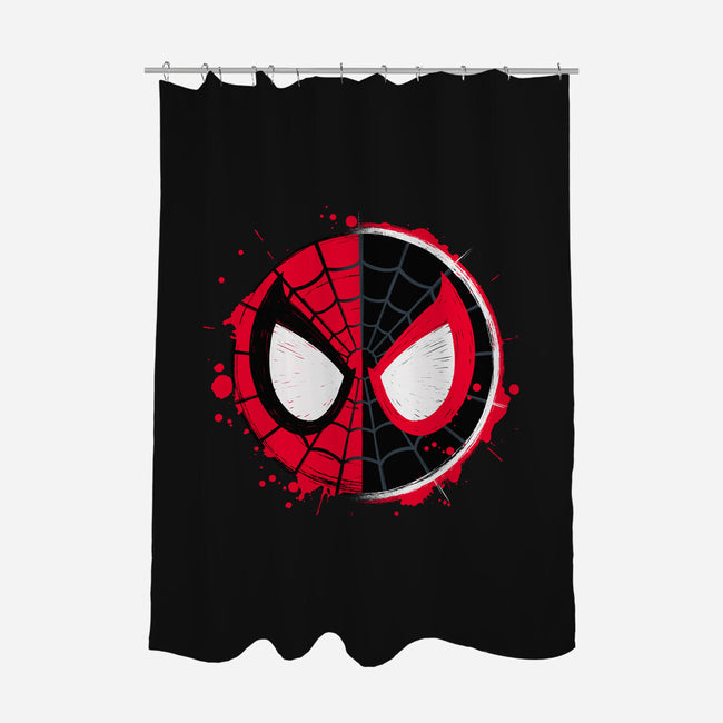 Splatter Verse-None-Polyester-Shower Curtain-Getsousa!