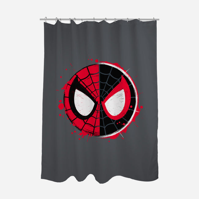 Splatter Verse-None-Polyester-Shower Curtain-Getsousa!