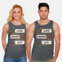 Live Laugh Lit-Unisex-Basic-Tank-Weird & Punderful