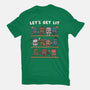 Book Lovers Get Lit-Womens-Basic-Tee-Weird & Punderful