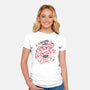 Behind Every Strong Woman-Womens-Fitted-Tee-tobefonseca