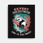 Expert Procrastinator Panda-None-Stretched-Canvas-tobefonseca