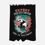 Expert Procrastinator Panda-None-Polyester-Shower Curtain-tobefonseca