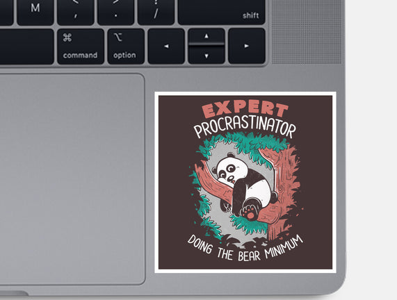 Expert Procrastinator Panda