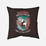 Expert Procrastinator Panda-None-Removable Cover-Throw Pillow-tobefonseca