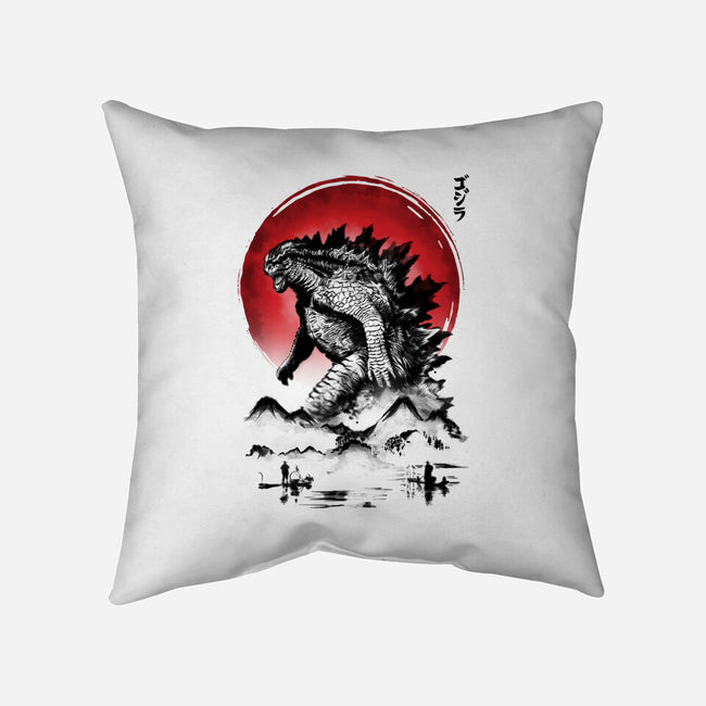 The Ancient King-None-Removable Cover-Throw Pillow-ddjvigo