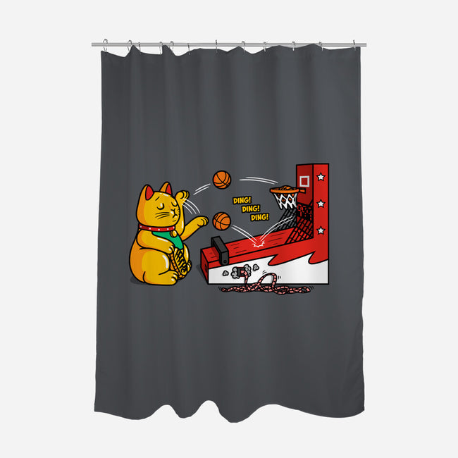 Arcade Record-None-Polyester-Shower Curtain-Raffiti