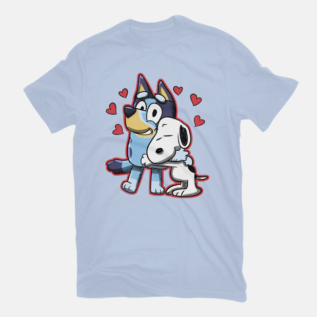 Dog Hug-Mens-Premium-Tee-nickzzarto