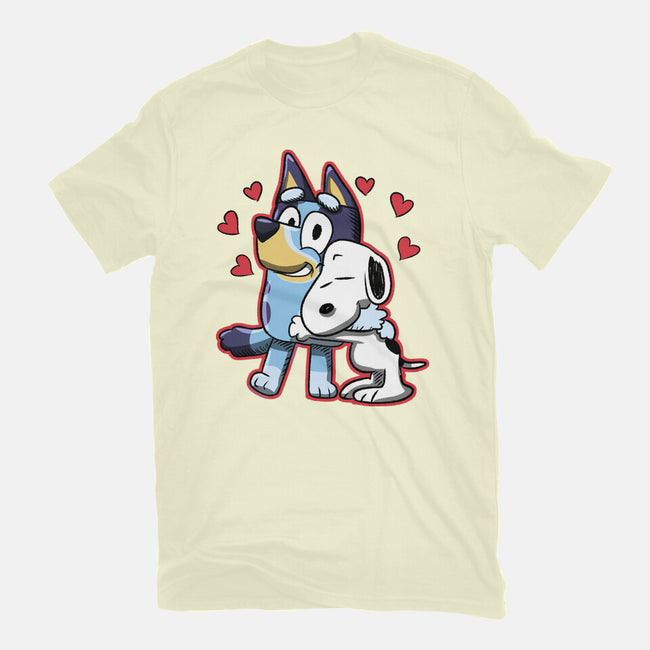Dog Hug-Mens-Premium-Tee-nickzzarto