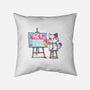 Art Because Murdering Is Wrong-None-Removable Cover w Insert-Throw Pillow-erion_designs