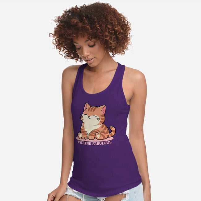 Feline Fabulous-Womens-Racerback-Tank-fanfreak1