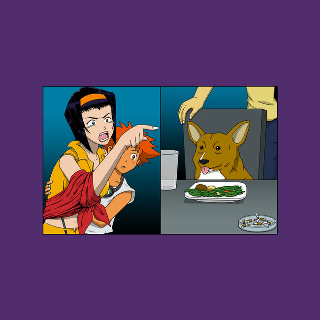 Space Cowgirl Vs Data Dog-None-Basic Tote-Bag-pigboom