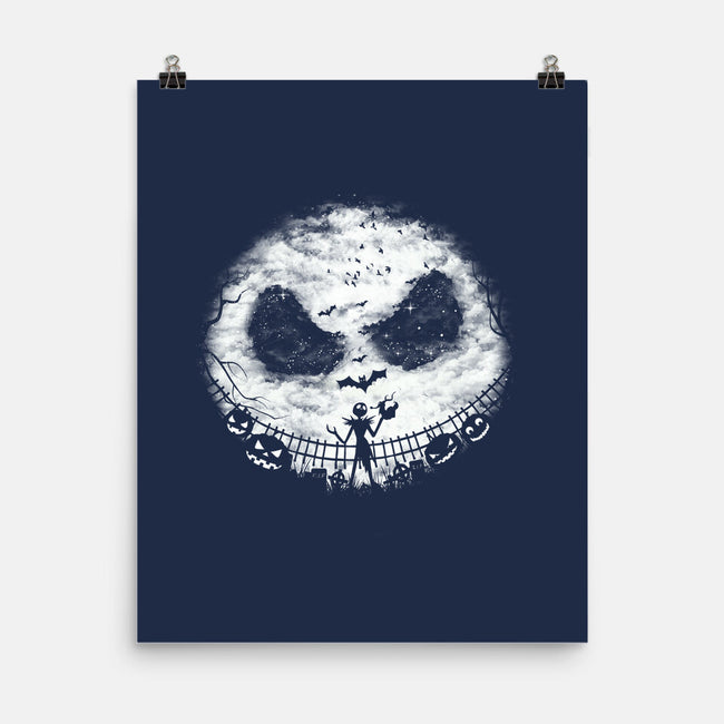 Pumpkin Landscape-None-Matte-Poster-dandingeroz