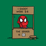 Spider Help-Mens-Basic-Tee-Barbadifuoco