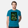 Battle Of Aliens-Mens-Premium-Tee-Conjura Geek