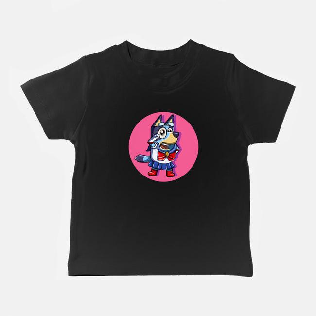 Sailor Bluey-Baby-Basic-Tee-nickzzarto