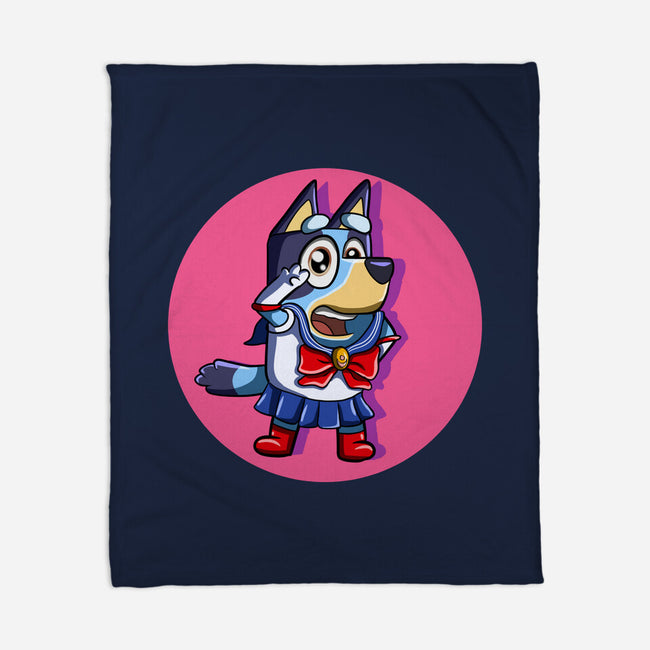 Sailor Bluey-None-Fleece-Blanket-nickzzarto