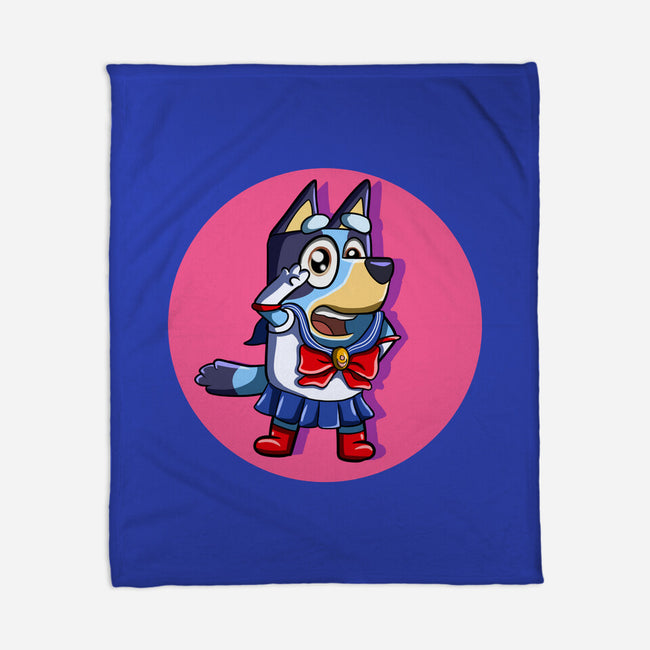 Sailor Bluey-None-Fleece-Blanket-nickzzarto