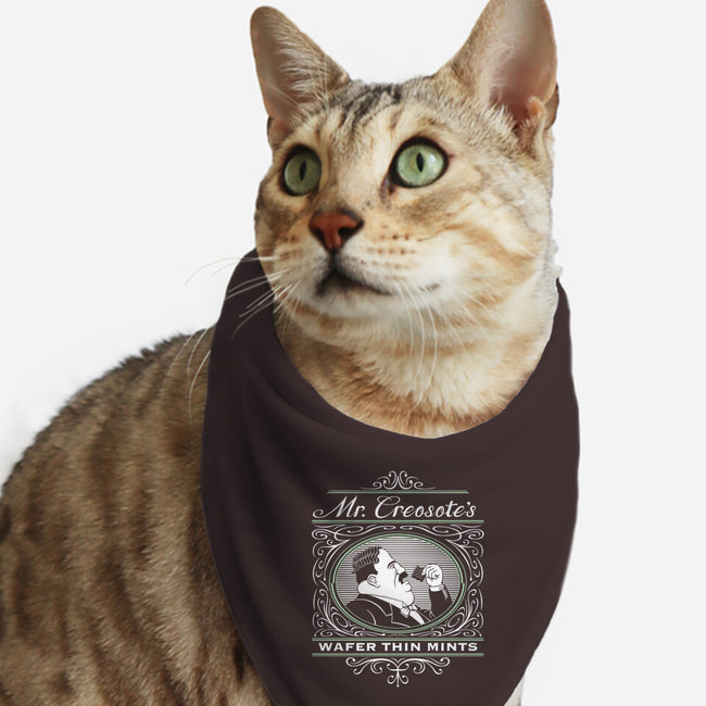 Wafer Thin Mints-cat bandana pet collar-doodledojo