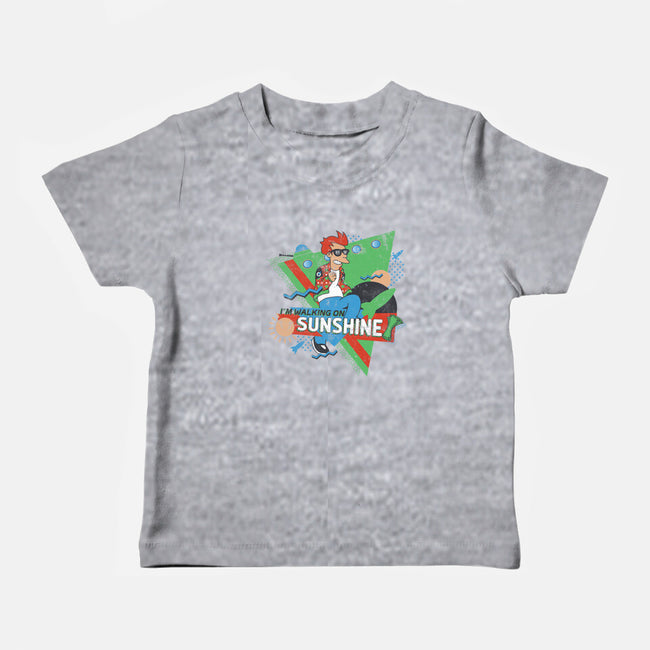 Walkin' On Sunshine-baby basic tee-xMitch