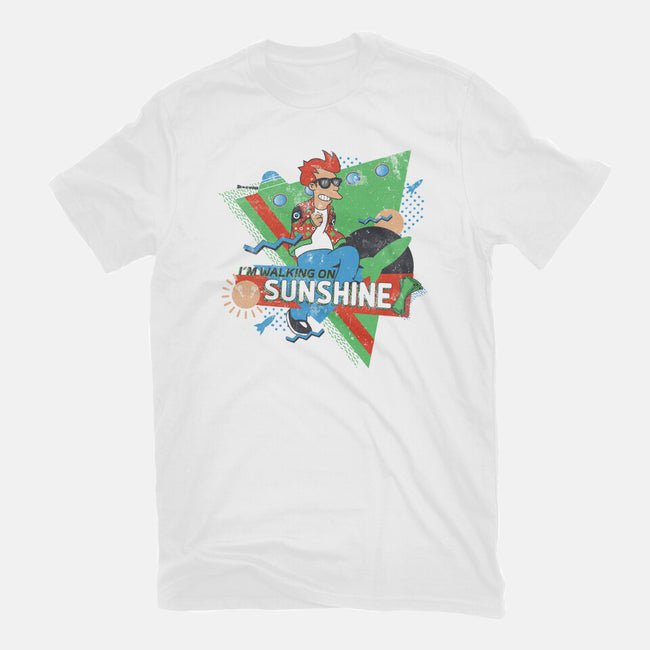 Walkin' On Sunshine-mens basic tee-xMitch