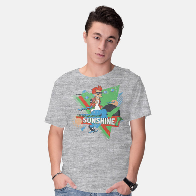 Walkin' On Sunshine-mens basic tee-xMitch