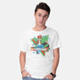 Walkin' On Sunshine-mens basic tee-xMitch