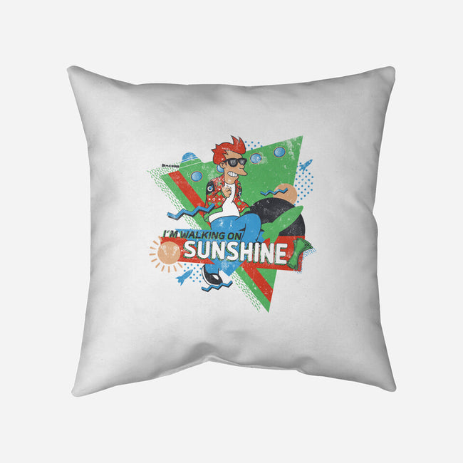 Walkin' On Sunshine-none removable cover w insert throw pillow-xMitch