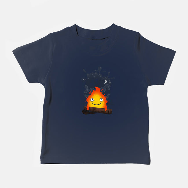 Walking Castle-baby basic tee-vp021