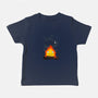Walking Castle-baby basic tee-vp021