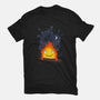 Walking Castle-mens heavyweight tee-vp021