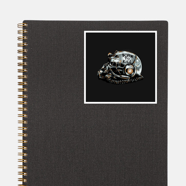 War Face Never Changes-none glossy sticker-Fishmas