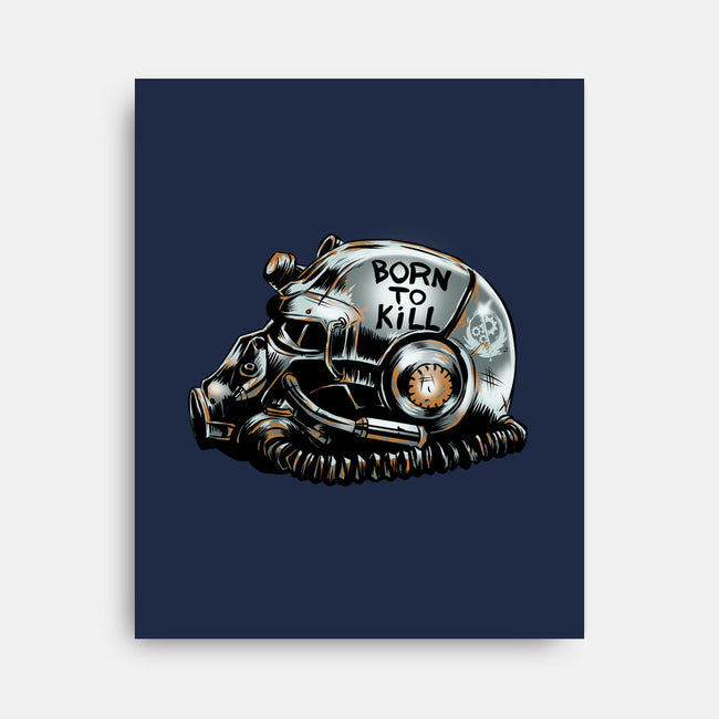 War Face Never Changes-none stretched canvas-Fishmas