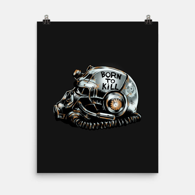 War Face Never Changes-none matte poster-Fishmas