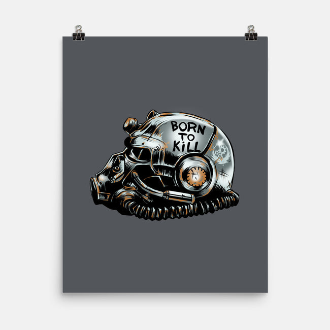 War Face Never Changes-none matte poster-Fishmas