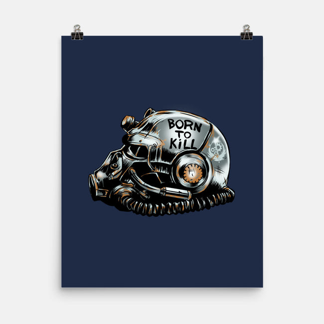 War Face Never Changes-none matte poster-Fishmas