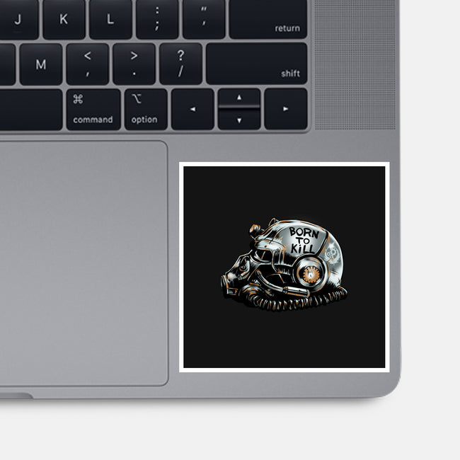 War Face Never Changes-none glossy sticker-Fishmas