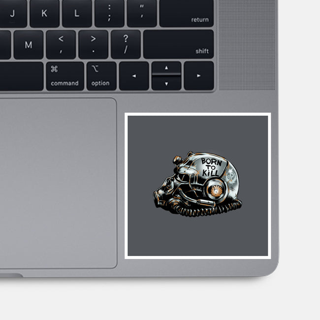 War Face Never Changes-none glossy sticker-Fishmas