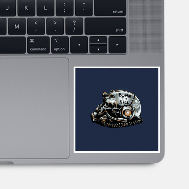 War Face Never Changes-none glossy sticker-Fishmas