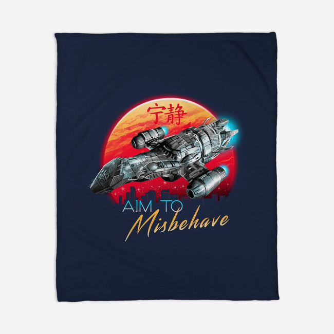 Watch How I Soar-none fleece blanket-vp021